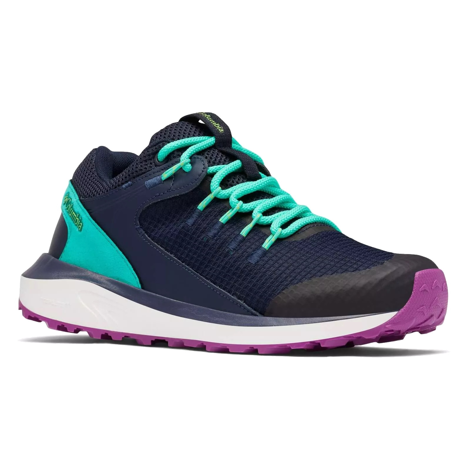 Pantofi Columbia Trailstorm Waterproof Albastru - Dark Nocturnal - imagine 7